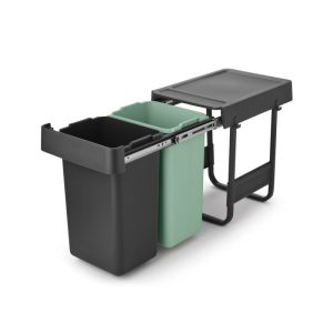 Einbaumülleimer Sort & Go 2 x 15L Einbaumülleimer Sort & Go 2 x 15L
