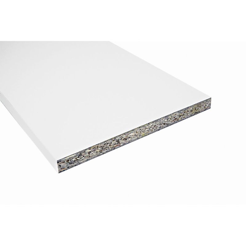 Möbelbauplatte 2630 x 500 x 19 mm weiß