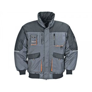 Herren Pilotenjacke Größe L grau Herren Pilotenjacke Größe L grau