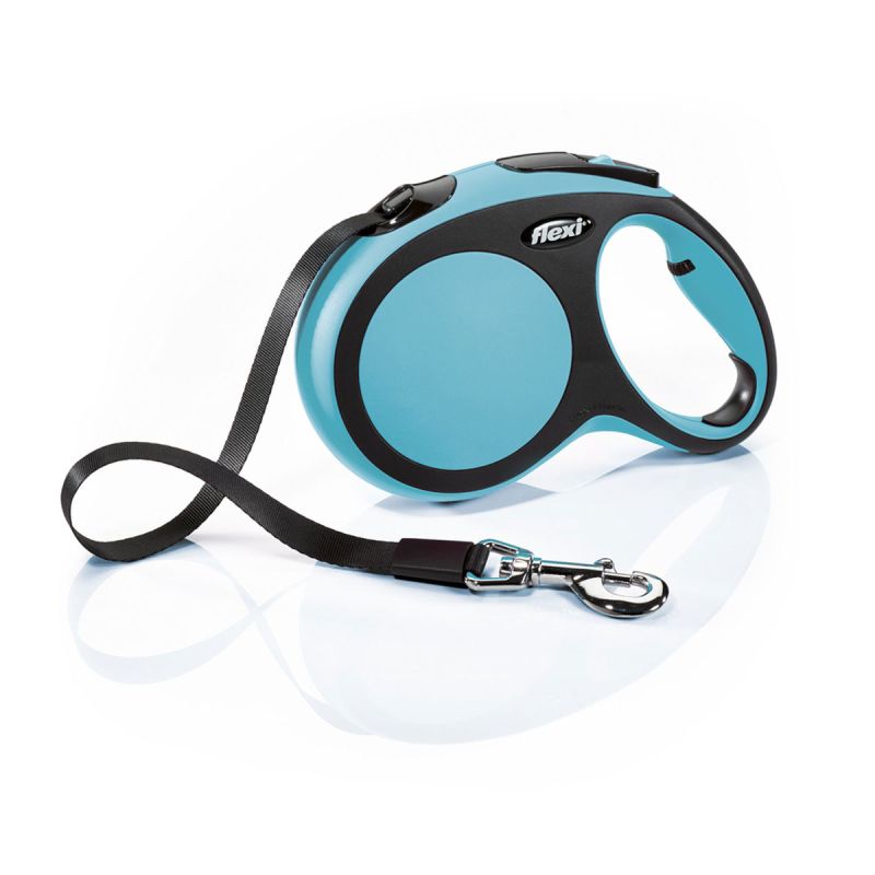 Flexi  Gurt-Leine New Comfort blau L 5m