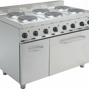 KBS Elektro-Kochfläche mit 4 runden Platten, 700x650x295mm, 10,4kW KBS Elektro-Kochfläche mit 4 runden Platten, 700x650x295mm, 10,4kW