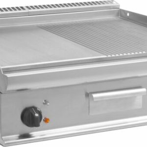 SARO Elektro-Griddleplatte, 1/2 glatt + /1/2 gerillt, E7/KTE2BBM SARO Elektro-Griddleplatte, 1/2 glatt + /1/2 gerillt, E7/KTE2BBM