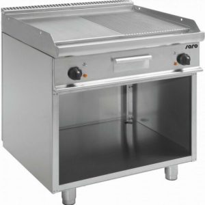 SARO Elektro-Griddleplatte mit offenem Unterbau E7/KTE2BAM SARO Elektro-Griddleplatte mit offenem Unterbau E7/KTE2BAM