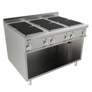 SARO Elektroherd 6 Platten mit je 4kW, LQ / CQE6BA SARO Elektroherd 6 Platten mit je 4kW, LQ / CQE6BA