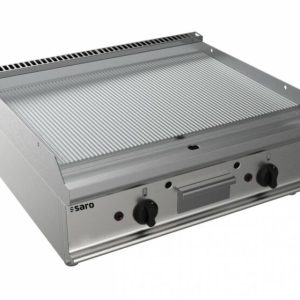 SARO Gas-Griddleplatte, gerillt, E7/KTG2BBR