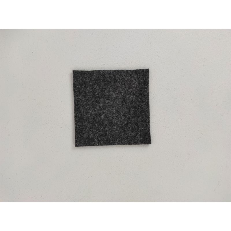 Untersetzer Filz 10 x 10 cm dunkelgrau