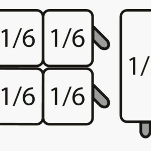 SARO Nudelkorbset 4 x 1/6 + 1 x 1/3 SARO Nudelkorbset 4 x 1/6 + 1 x 1/3
