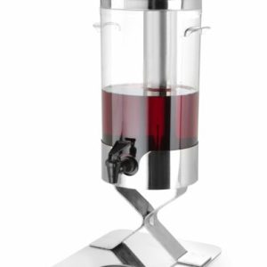 HENDI Saftspender 5L PC Edelst. 280x220x510 mm HENDI Saftspender 5L PC Edelst. 280x220x510 mm
