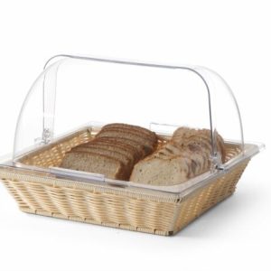 Brotkorb mit Rolltop-Deckel PP PC 365x335x245mm Brotkorb mit Rolltop-Deckel PP PC 365x335x245mm
