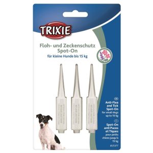 Trixie Floh/Zeckenschutz Spot-On für kleine Hunde bis 15 kg Trixie Floh/Zeckenschutz Spot-On für kleine Hunde bis 15 kg