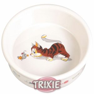 Trixie Napf Keramik mit Motiv weiß 0,2l/11 cm Trixie Napf Keramik mit Motiv weiß 0,2l/11 cm
