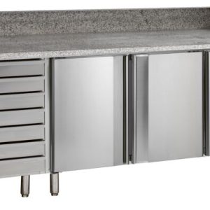 NordCap Pizzatisch PT1310 für EN 600x400mm, Türen+Schubladen NordCap Pizzatisch PT1310 für EN 600x400mm, Türen+Schubladen