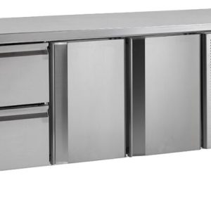 NordCap Kühltisch KTM3, 2 Schubladen 1/2GN, 2 Türen, 1795x700x860mm NordCap Kühltisch KTM3, 2 Schubladen 1/2GN, 2 Türen, 1795x700x860mm