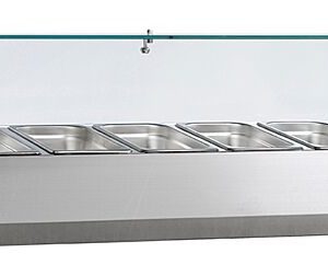 NordCap COOL-LINE Kühlaufsatz PA 13-150 für 6x GN 1/3 NordCap COOL-LINE Kühlaufsatz PA 13-150 für 6x GN 1/3