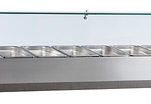 NordCap COOL-LINE Kühlaufsatz PA 13-180 für 8x GN 1/3 NordCap COOL-LINE Kühlaufsatz PA 13-180 für 8x GN 1/3