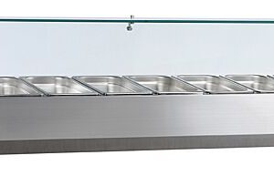 NordCap COOL-LINE Kühlaufsatz PA 13-200 für 9x GN 1/3 NordCap COOL-LINE Kühlaufsatz PA 13-200 für 9x GN 1/3