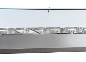NordCap COOL-LINE Kühlaufsatz PA 14-180 für 8x GN 1/4 NordCap COOL-LINE Kühlaufsatz PA 14-180 für 8x GN 1/4
