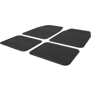 Cartrend Gummimatten-Set schwarz 4-teilig Cartrend Gummimatten-Set schwarz 4-teilig