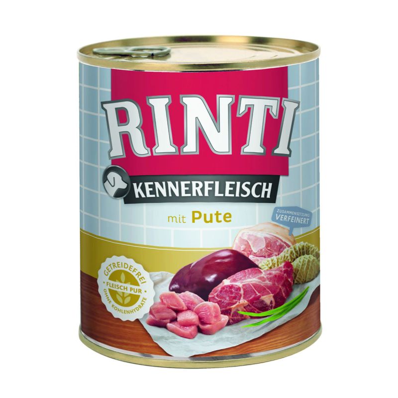 Rinti Dose Kennerfleisch Pute 800g