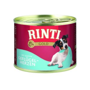 Rinti Fleischstücken Gold Geflügelherzen 185 g Rinti Fleischstücken Gold Geflügelherzen 185 g