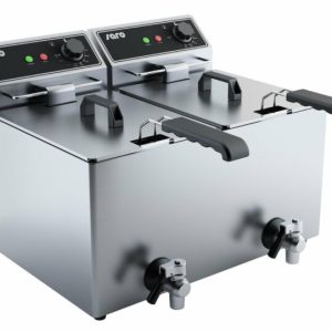 SARO Fritteuse EF 88, 2x 8 Liter, 230 V SARO Fritteuse EF 88, 2x 8 Liter, 230 V