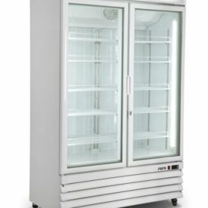 SARO Kühlschrank G 885 mit 2 Glastüren, weiß SARO Kühlschrank G 885 mit 2 Glastüren, weiß