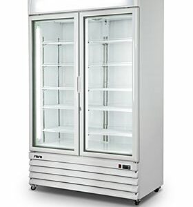 FRIULINOX Edelstahl Glastürkühlschrank KU 1421 G, 1320L FRIULINOX Edelstahl Glastürkühlschrank KU 1421 G, 1320L