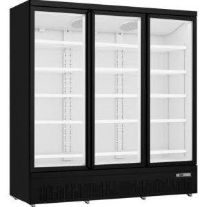 SARO Getränkekühlschrank GTK1530 PRO, 3-türig schwarz SARO Getränkekühlschrank GTK1530 PRO, 3-türig schwarz