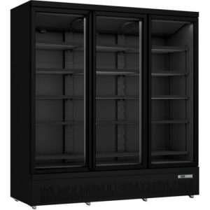 SARO Getränkekühlschrank GTK1530S PRO, 3-türig schwarz SARO Getränkekühlschrank GTK1530S PRO, 3-türig schwarz