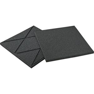 Unisoft Fallschutzplatte 500 x 500 x 30 mm schwarz