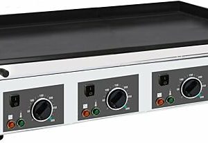 HENDI Elektro-Grillplatte glatt Kitchen Line 2400W