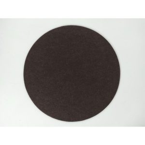 Platzset Filz Durchmesser 35 cm dunkelbraun Platzset Filz Durchmesser 35 cm dunkelbraun