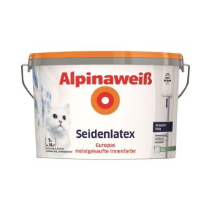 Alpina weiß Seidenlatex 5 L Alpina weiß Seidenlatex 5 L