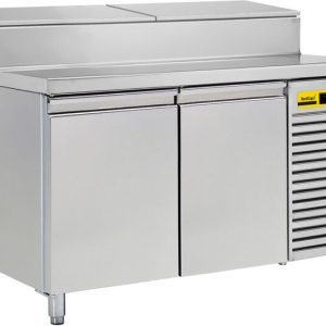 NORDCAP Pizza-Belegstation APKTM 2T, EN 600x400mm, Breite 1480mm NORDCAP Pizza-Belegstation APKTM 2T, EN 600x400mm, Breite 1480mm