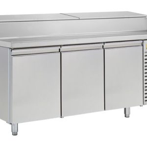 NORDCAP Pizza-Belegstation APKTM 3T, EN 600x400mm, Breite 2020mm NORDCAP Pizza-Belegstation APKTM 3T, EN 600x400mm, Breite 2020mm
