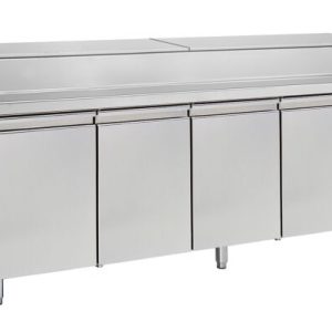 NORDCAP Pizza-Belegstation APKTM 4T, EN 600x400mm, Breite 2560mm NORDCAP Pizza-Belegstation APKTM 4T, EN 600x400mm, Breite 2560mm