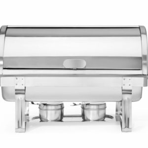 Rolltop-Chafing Dish GN 1/1 Chromstahl 9 L Rolltop-Chafing Dish GN 1/1 Chromstahl 9 L