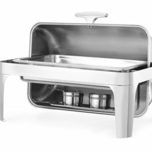 Chafing Dish Rolltop GN 1/1, 9L, Edelstahl Chafing Dish Rolltop GN 1/1, 9L, Edelstahl