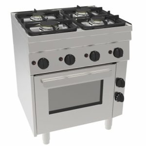 NordCap Gasherd GH6/4FLUBO, 4 Brenner 13,2kW, Elektrobratofen 2,5kW NordCap Gasherd GH6/4FLUBO, 4 Brenner 13,2kW, Elektrobratofen 2,5kW