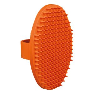 Trixie  Massage-Striegel mit Handschlaufe 9×13 cm