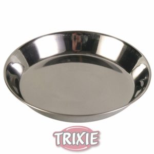Trixie Cat Napf Edelstahl mit Gummiring 0,2l/ø13 cm Trixie Cat Napf Edelstahl mit Gummiring 0,2l/ø13 cm