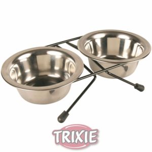 Trixie Dog Eat on Feet Napf-Set 2×2,8l/ø24 cm Trixie Dog Eat on Feet Napf-Set 2×2,8l/ø24 cm