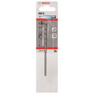 Bosch Spiralbohrer HSS-G Durchmesser 3 x 66 mm Bosch Spiralbohrer HSS-G Durchmesser 3 x 66 mm
