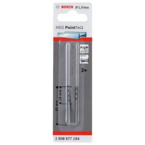 Bosch HSS-Spiralbohrer PointTeQ 1,5 mm Bosch HSS-Spiralbohrer PointTeQ 1,5 mm