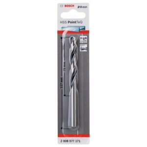 Bosch HSS-Spiralbohrer PointTeQ 8,0 mm Bosch HSS-Spiralbohrer PointTeQ 8,0 mm