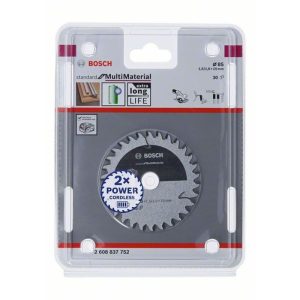 Bosch Kreissägeblatt div Materialien 85 mm 30 Zähne Bosch Kreissägeblatt div Materialien 85 mm 30 Zähne