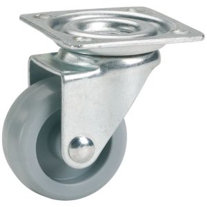 Dörner + Helmer Möbel-Lenkrolle 25 x 15 mm grau Dörner + Helmer Möbel-Lenkrolle 25 x 15 mm grau