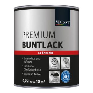 Vincent Premium Buntlack Antikrosa glänzend 750 ml Vincent Premium Buntlack Antikrosa glänzend 750 ml