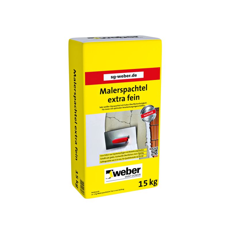 Malerspachtel extra fein 15 kg
