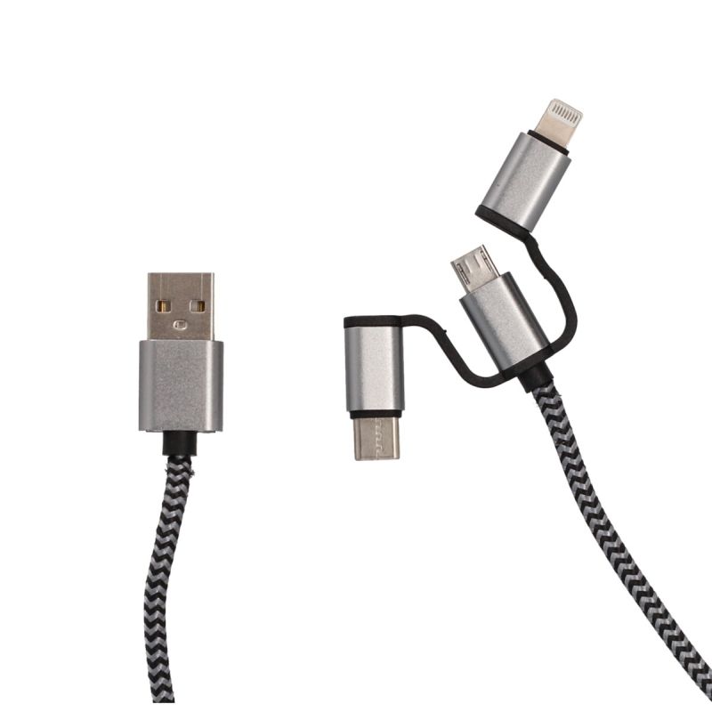 Cartrend Daten-Ladekabel 3in1